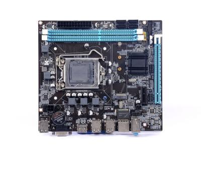 China OEM Cheap Desktop Motherboard H61 Lga1155 DDR3 Desktop Motherboard For Gaming Desktop for sale