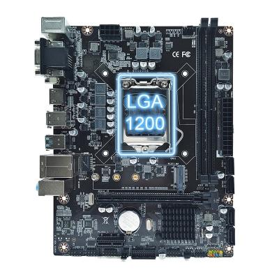 China Desktop in H510 i3 i5 i7 1200 Micro ATX MATX Motherboard 10th 11th GEN LGA CPU DDR4 LVDS Mini Running Computing for sale