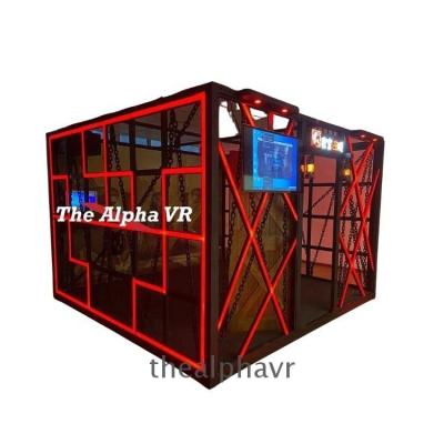 China Popular Multiplayer Room Escape Room Virtual Reality Game VR Adventure Fiberglass Immersive Electronic Simulator For Theme Park for sale