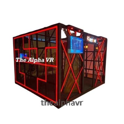 China Premium Fiberglass Commercial Street Puzzle Equipment Virtual Reality Escape Room Multiplayer Electronic 9d Indoor Vr Game Machine for sale