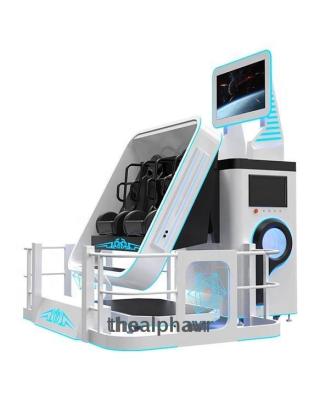 China Hot Sale 9d Immersive Fiberglass Arcade Game Machine Roller Coaster Vr Flight Simulator Movie for sale