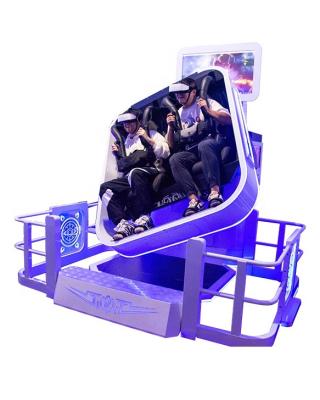 China High Quality Fiberglass Mall Chair 360 Flight Simulator 9d Virtual Reality Vr Roller Coaster Equipment for sale