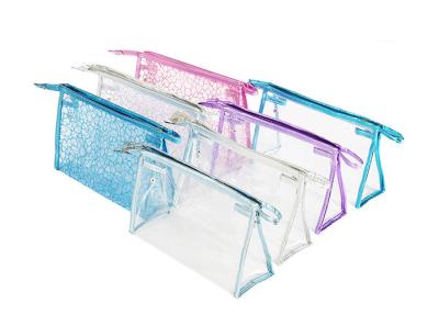 China Der Frauen fertigte transparente Größe das PVC-Tasche SGS-Bescheinigungs-22x14x8 cm Logo besonders an zu verkaufen