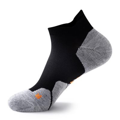 China Breathable Proof Socks Economic Wear Sports Socks Polyester Terry Cushion Ankle Socks for sale