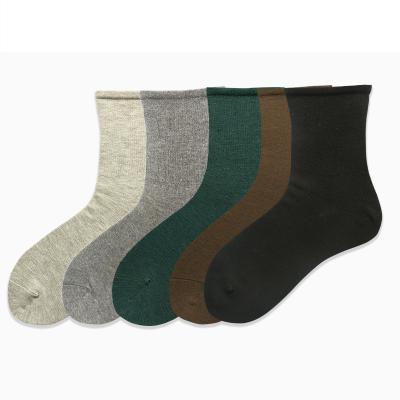 China Custom Made High Quality QUICK DRY Cotton OEM Solid Dress Socks Business 168N Seamless Socks for sale