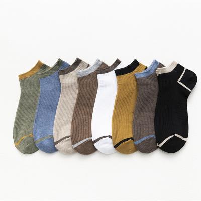 China OEM QUICK DRY factory summer men's custom cotton ankle socks stockings cut no show socks for sale