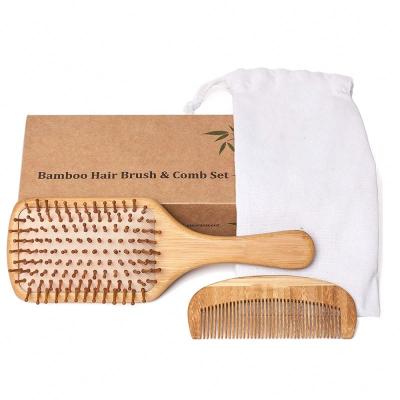 China Good Tail Private Label Waterproof Sharp Professional For Girls Gift Cute Rinstone Cartoon 5Pcs And Pick Comb Set African Hair Brush for sale