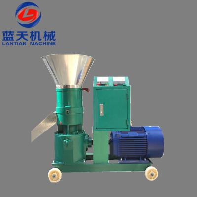 China Make Biomass Pellets Horizontal Ring Die Biomass Wood Sawdust Pellet Making Machine Mill Price for sale