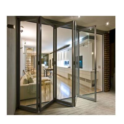 China Factory Product Aluminum Screen Door Frame Door Metal Folding Aluminum Door for sale