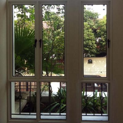 China Aluminum Wood Folding Screen Window Double Glazed Aluminum Sliding Windows Drawing Modern Window Grill Design for sale