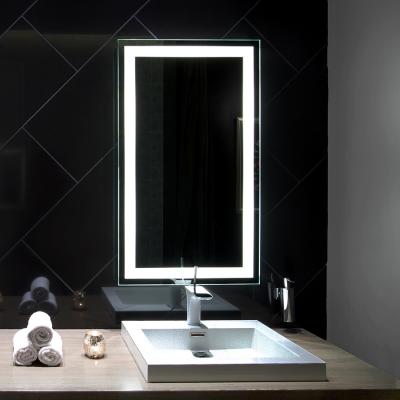 China Modern Magnifying Light LED Lighted Mirror Bathroom Vanity LED Mirror Bath Room Cabinet With Mirror for sale