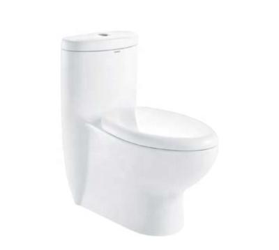 China Sanitary Ware White One Piece Cheap White European Ceramic Concealed Toilet Cistern Wc Class With Rimless for sale