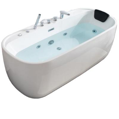 China North America Large Freestanding Jacuzzi Bathtub Hot Tub Massage Bathtub Bathing Tub For Adults for sale