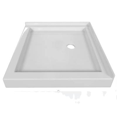 China North America Modern Hot Selling Acrylic Rectangle Customized Sizes Shower Base for sale