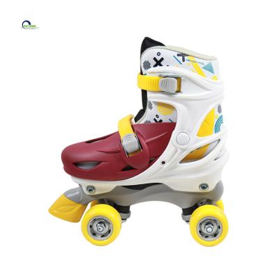 China Fashion \ Comfortable \ Durable High Quality Kid's Quad Adjustable Roller Skates 4 Wheels Wholesale for sale