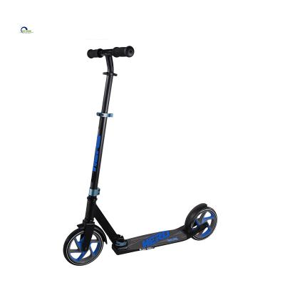 China Customizable Safety Big Wheel Two Scooter Adjustable Foot Pedal Stunt Kick Scooter For Adult for sale