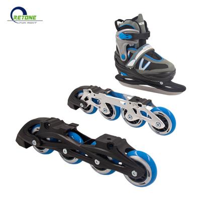 China Mesh Wholesale High Performance Four Wheel Skates Abec 5 Carbon Backing Integrated Roller Pads for sale