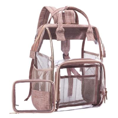 China Other New Products Clear PVC Bag PVC Backpack Backpack for sale