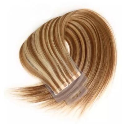 China Dropshipping Silky Straight Wave Tape In Hair Extensions for sale