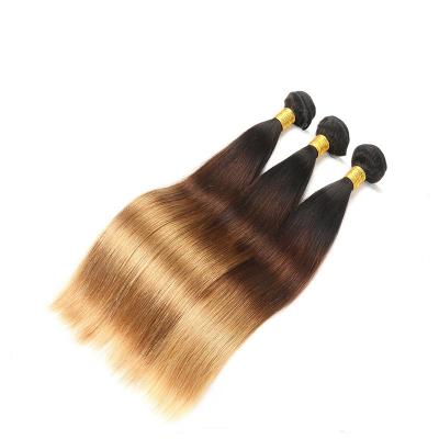 China Silky Straight Wave Weave Cheap Grade 12A Bone Straight Three Bundles 100% Tone Hair Wholesale Brazilian Extension Deals for sale