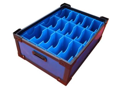 China Automotive Die Cut Polypropylene Corrugated Plastic Box for sale