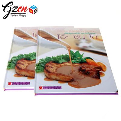 China China Customized Hardcover Good Quality Printing Food Teacher Cooking Book A3/A4/A5/A6 for sale