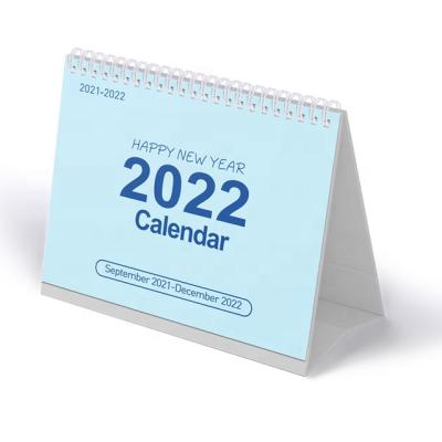 China Full English desk calendar 2022 with US, UK, Germany, Canada, Mexico holidays for sale