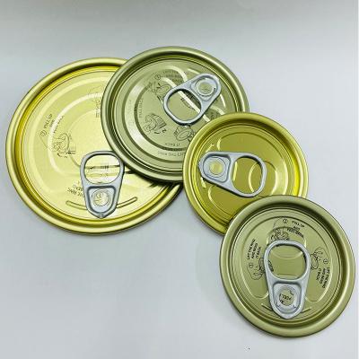 China High Quality Custom Wholesale Air Tight Grade Non Refillable Round Tin Can Organic Food Canned for sale