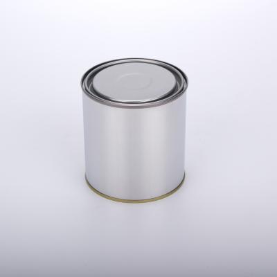 China Paint Glue Oil Candle Other 370ml Empty Candles Glue Paint Tin Metal Round Tin Can for sale