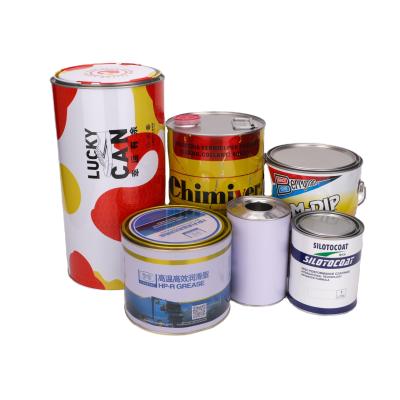 China Cost Effective Stocked Custom Content Any Style Metal Round Paint Bucket With Lid for sale