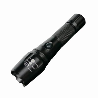 China 5 Light Modes Flexible Zoom Head CREE XPE Q5 300 Lms Rechargeable LED Flashlight for Bicycle for sale