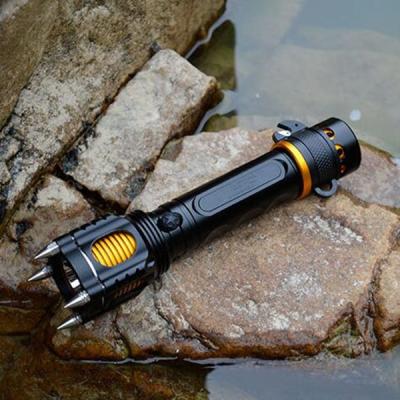 China LED Multifunctional CREE XML L2 or T6 1200 Lumens Rechargeable LED Flashlight Supporting Car Charger for sale