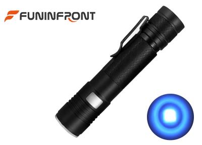 China 3W  USB Rechargeable 395NM LED UV  Flashlight with Zoom Focus for Scorpion Hunt for sale