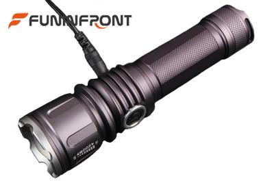 China 350LMs Zoom CREE XPE Q5 LED Flashlight Rechargeable for 200 Meters Long Shot for sale