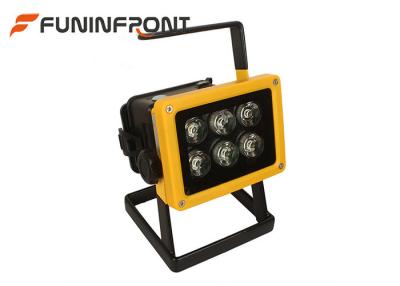 China 10W 6LED Portable Spotlight Work Light Rechareable, 1000LMs LED Flood Light for sale