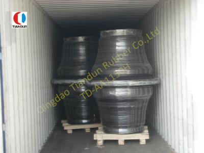 China 1150H Super Cone Black Boat Fenders SBR For Harbor , ISO9001 for sale