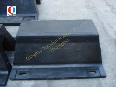 China Black Super Arch Rubber Fender SGS Certificate , Natural Rubber for sale