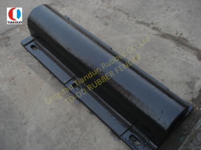 China Large Vessel D Shaped Rubber Bumper Semicircle For Wharf Protection for sale