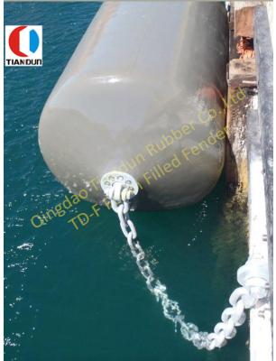 China Inflatable Boat Rubber Fender , Anticollision Foam Filled Marine Fenders for sale