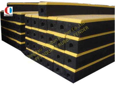 China Low-friction Marine Dock Bumpers Vulcanized UHMW-PE Facing for sale