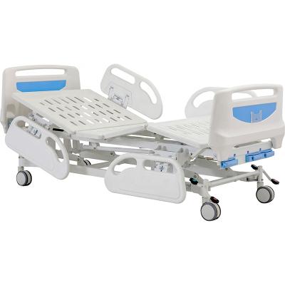 China Manufacturers Good Price Hospital Furniture Best Selling Manual Hospital Bed 3 Functions Three Plastic Cranks for sale