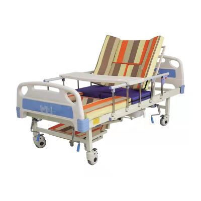 China Multifunctional Metal Manual Resident Bed For Nursing Patient Introducing Toilet For Old Man for sale