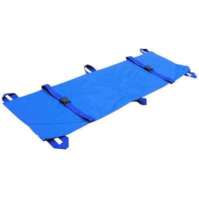 China Modern household emergency stretcher soft single fabric stretcher foldaing stretcher for sale