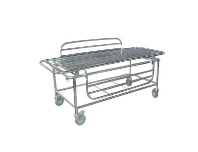 China Modern Stainless Steel Frame Equipment Mobile First Aid Trolley Emergency Rescue Stretcher for sale