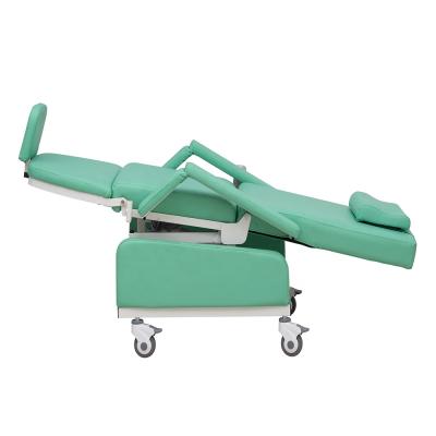 China Medical Adjustable Blood Pressure Chair Metal Blood Pressure Chairs Electric Blood Donation Chair for sale