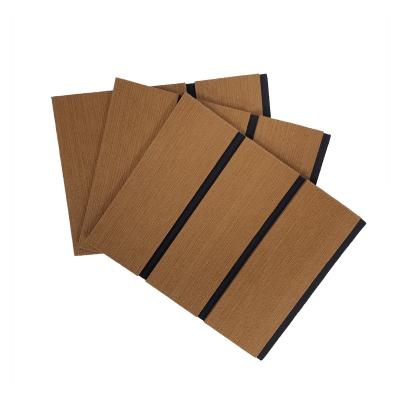 China Waterproof PE EVA Foam Sheet Composite Boat Flooring Foam Flooring for Yacht Faux Teak Decking for sale