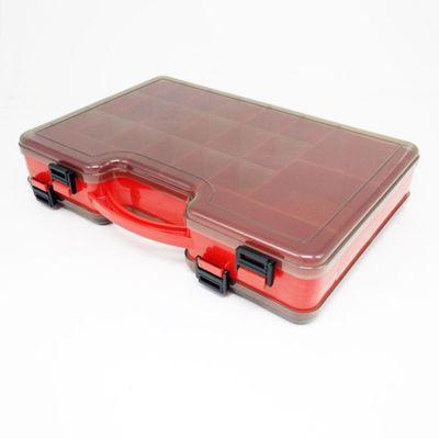 China Universal So-EasyDouble-sided Plastic Carrying Box Lure Fishing Suitcase Lure Storage Box Tool Box With Insert for sale