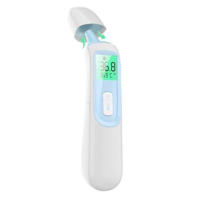 China ABS Thermometer for Adults, Touchless Forehead and Ear Thermometer for Fever, Digital Non-contact Infrared Thermometer for sale