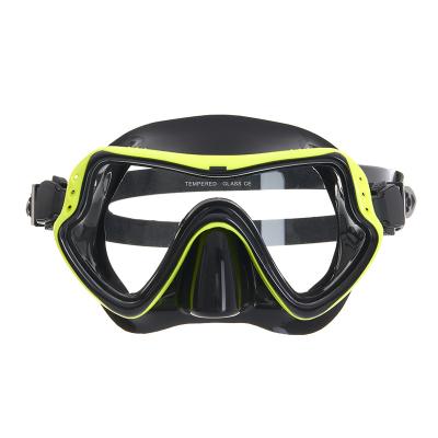 China Universal Diving Goggles Silicone For Adults Anti-fog Diving Goggles Surfing And Swimming Equipment For Full Dry Snorkeling Men And Women for sale