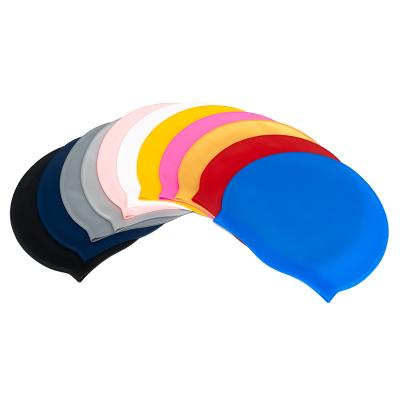 China Silicone Manufacturers Men's And Women's Universal Sporting Goods Beach Swimming Pool Amazon Snorkeling Kids 50g Flat Cap for sale